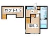 アーバンスクエア東林間 1Kの間取り