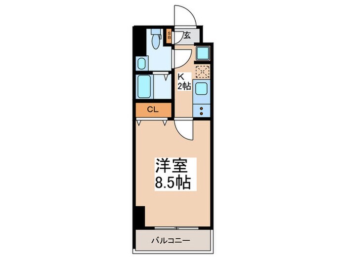 間取り図 アルファコート青砥3