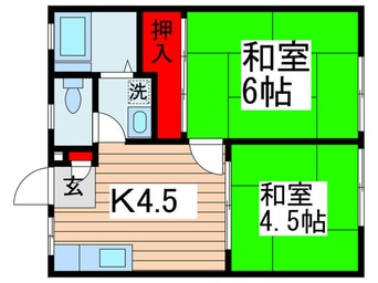間取図 宍倉ハイツ