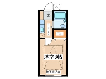 間取図 ドリ－ムアロ－湘南台