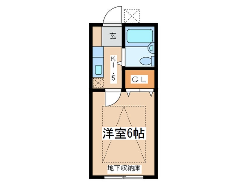 間取図 ドリ－ムアロ－湘南台
