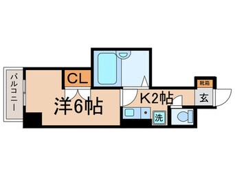 間取図 ロイヤルパレス目黒(701)