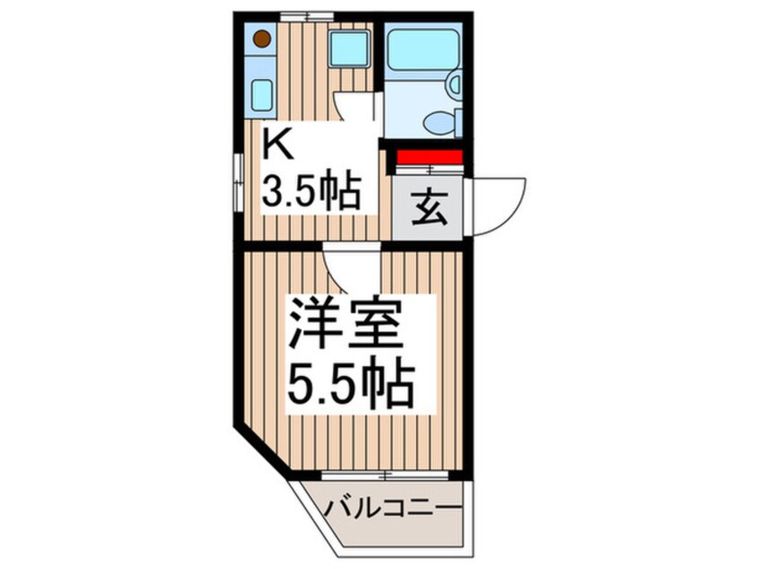 間取図 ＴＥＣパレス所沢