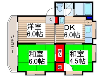 間取図 ゴールドヒル