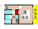 ベルハイツＡの間取図