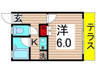 間取図 ベルハイツＡ