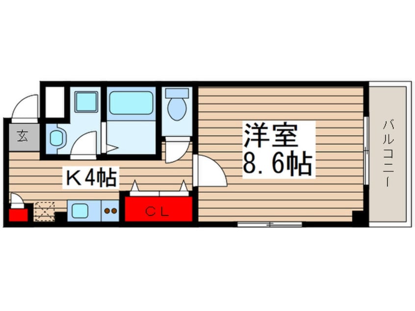 間取図 ソレイユ津田沼