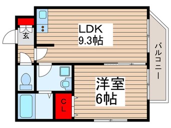 間取図 ソレイユ津田沼