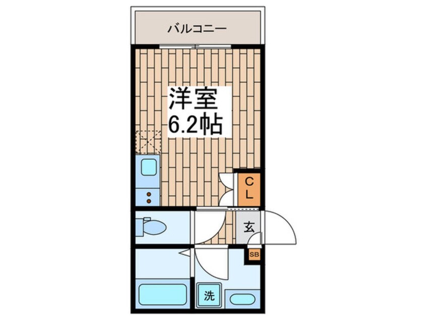 間取図 源氏前の庵