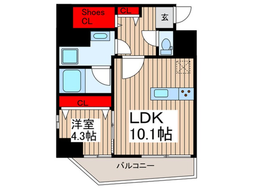 間取図 佳家ヒルズ東上野