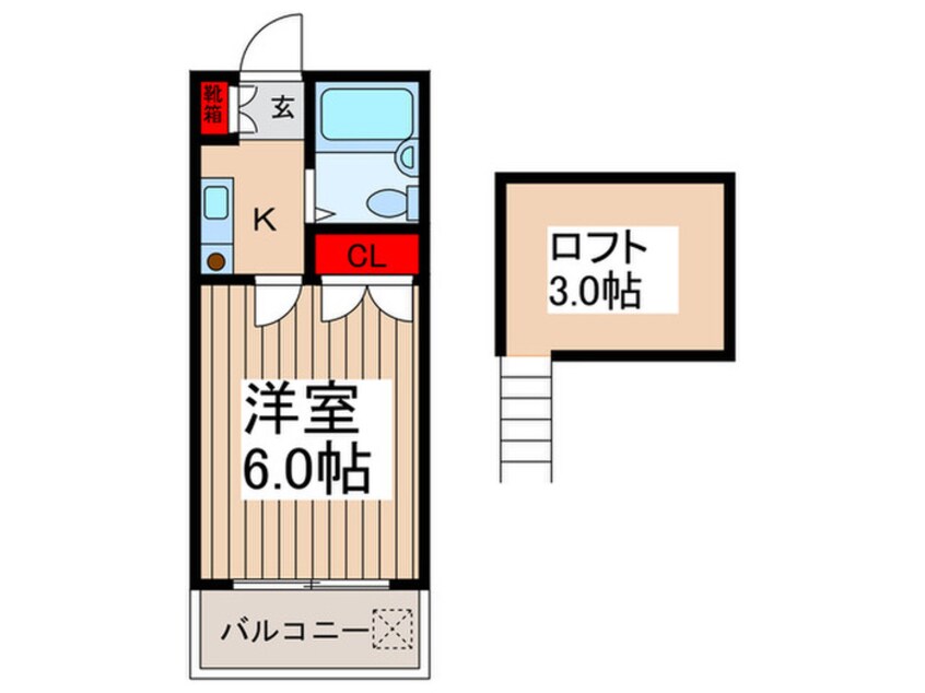 間取図 レオパレス東川口　第２