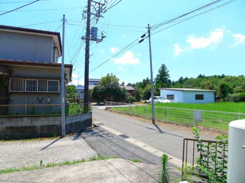 室内からの展望 角田ハイツ