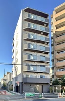 ガリシア八広駅前の外観