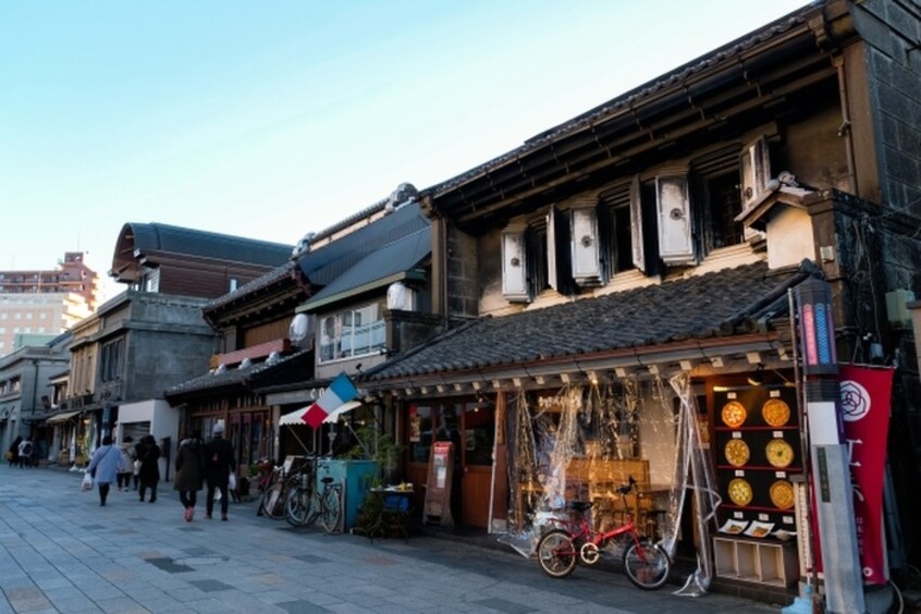 大正浪漫夢通り(カフェ)まで450m エスティメゾン川越