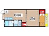 カ－サタカラ 1DKの間取り
