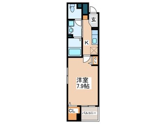 間取図 プラシードKⅡ