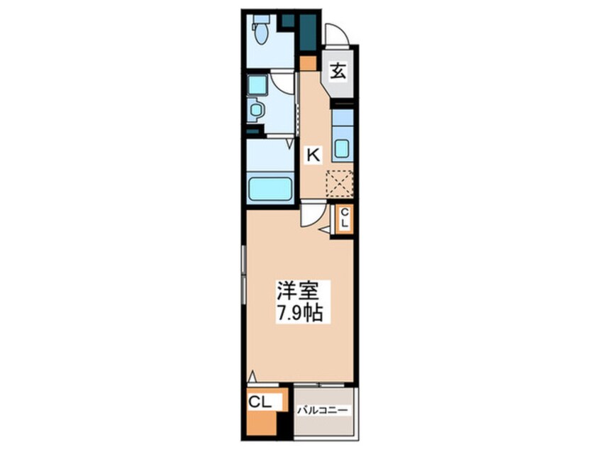間取図 プラシードKⅡ