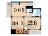 大新ビル 2DKの間取り