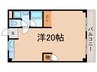 ルワージュＭＴ（１０３） 1Rの間取り