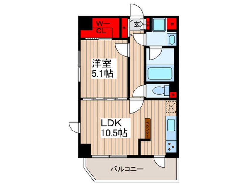 間取図 ＣＡＳＳＩＡ押上