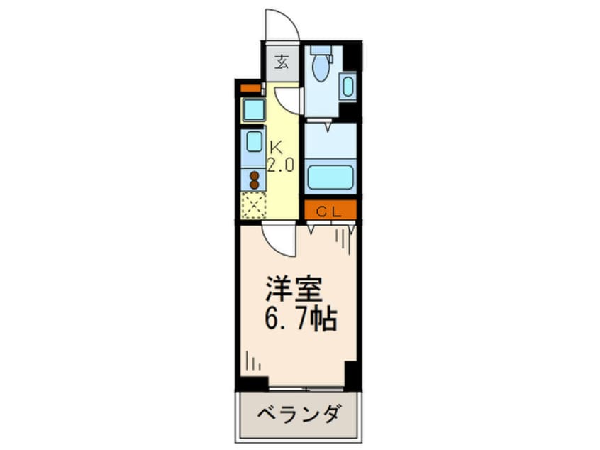 間取図 ＣＡＳＳＩＡ押上