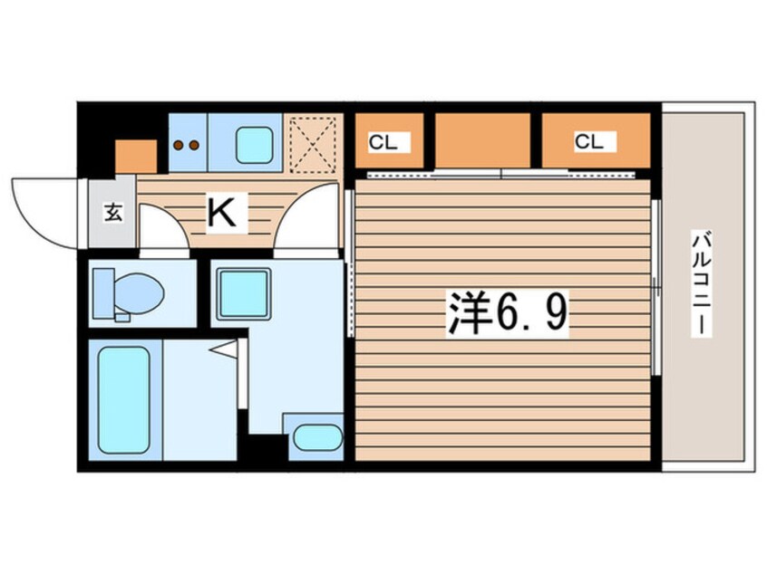 間取図 リブリ・大倉山