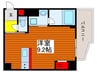 ケリア川口 1Rの間取り