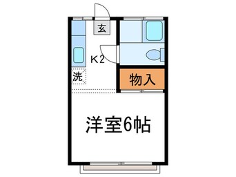 間取図 五本木ハイブリットＡ