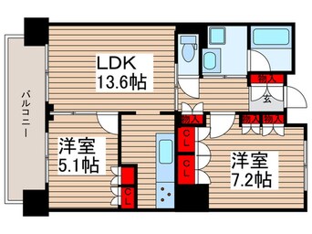 間取図 豊洲シエルタワー(16F)