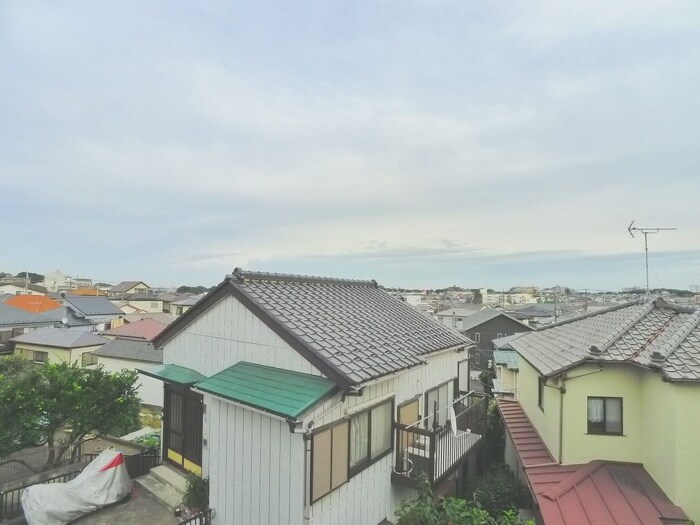 室内からの展望 リエス新八柱