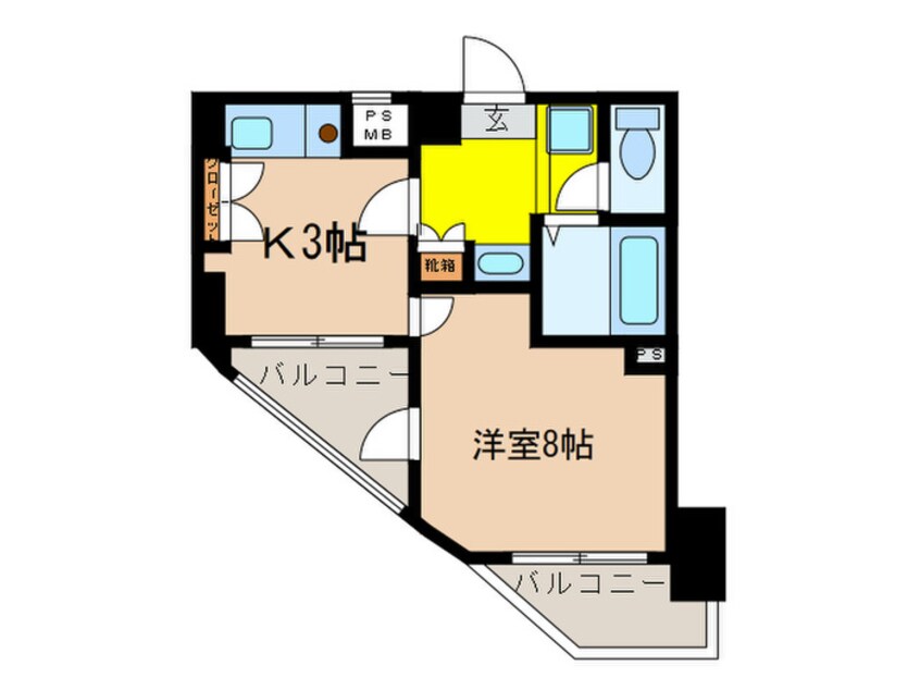 間取図 菱和パレス文京南（303）