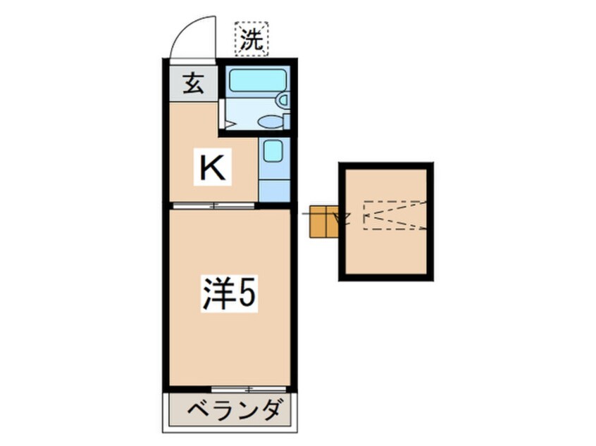 間取図 プチメゾン相模台