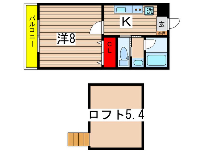 間取図 イデアル鶴川