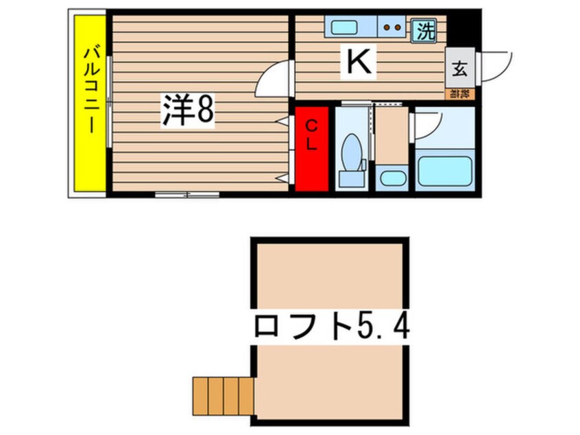 間取図 イデアル鶴川