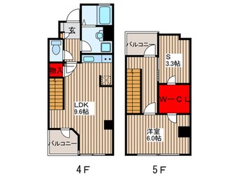 間取図 レスピール富士見台