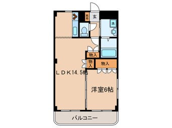 間取図 サクラスクエア