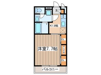 間取図 リブリ・Milk-T Ⅱ