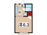 ジュネスホープ 1Kの間取り
