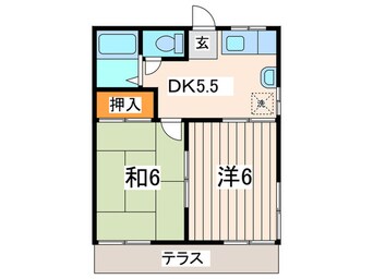 間取図 パナセブンハイツ
