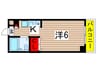 ヘリオス稲毛レジデンス 1Kの間取り