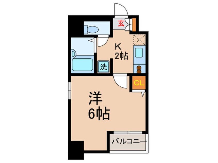 間取図 エスコート東大前