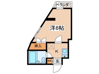 間取図 アリアンヌⅠ