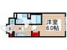 ラクラス南行徳 1Kの間取り