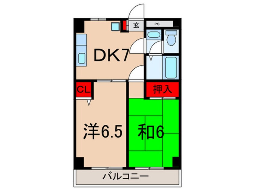 間取図 加山ビル