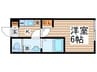 新小岩オアシス 1Kの間取り