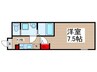 新小岩オアシス 1Kの間取り