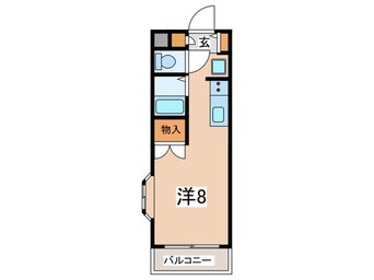 間取図 ビラージュオオクラ　９３