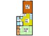Ｌ・ＭＡＩＳＯＮ　Ａ棟／Ｂ棟 2DKの間取り