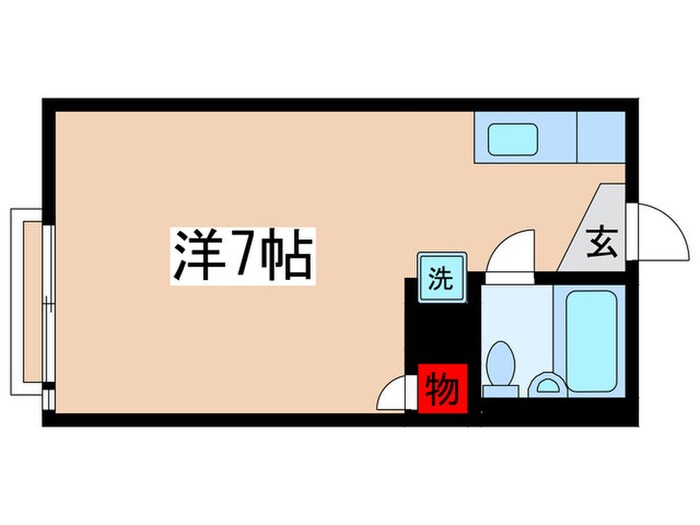 間取り図 ハイツ藤