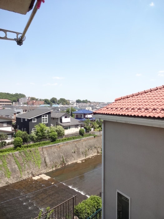 室内からの展望 ハイツ藤